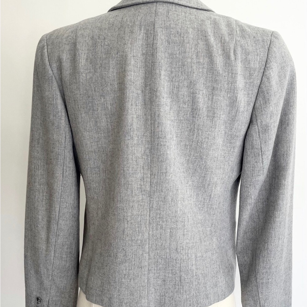 Pendleton Gray Wool Jacket Blazer With Match Pants - image 4